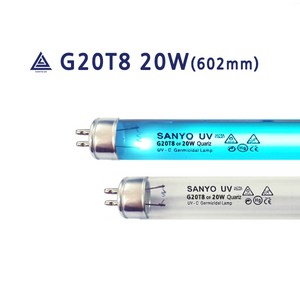 산요자외선 살균램프 G20T8 602mm, 1개