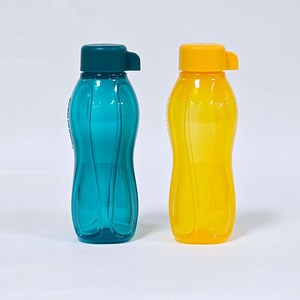 타파웨어 물통 어린이물병 물병 310ml 2P, 그린+앨로우