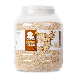 헤이오트 바로먹는 퀵 오트밀 2kg (PET), 2개