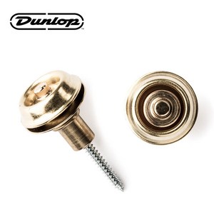 Dunlop - Flush Mount Staplock / 던롭 스트랩락 Bass (SLS1402BR), 1개