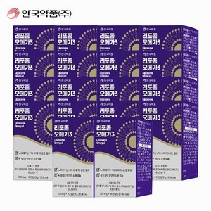 D_[안국약품] 리포좀 TG오메가3 30캡슐X18박스(18개월분), 18개, 30정