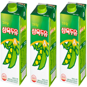 삼육두유 고소한 맛 A, 950ml, 3개