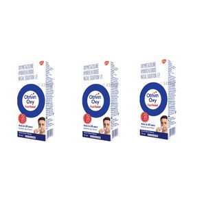 Otivin Oxy Fast Relief Adult Nasal Spay 10 ml Nasal Spay, 30ml, 3세트