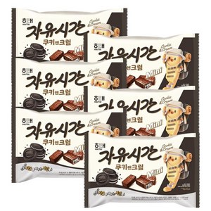 자유시간 쿠키앤크림 미니, 400g, 6개