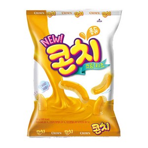 크라운 콘치 치즈크림, 66g, 12개