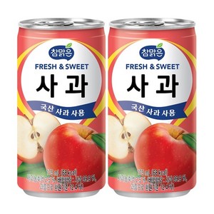 참맑은 사과 175ml 90개