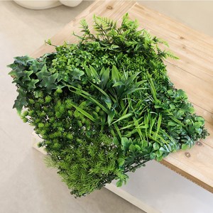벽면녹화 바이오월 플랜트월 스마트가든 인조 벽 잔디 고사리앤몬스 50 X 50cm, 1개