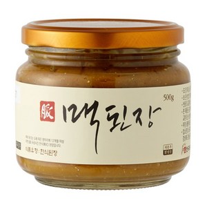 한국맥꾸룸 맥된장 된장, 1개, 500g