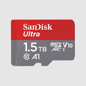 샌디스크 에스티원테크 공식인증 제품 마이크로 SD 카드 SDXC ULTRA 울트라 QUAC, 1.5TB, 1개