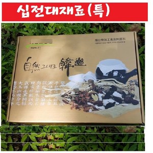 십전대재료1박스(특A )십전대즙녹용60팩 녹용+ 십전대재료, 1형(십전대재료1박스