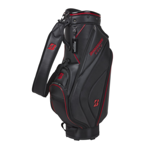 브릿지스톤 24SS 베이직 캐디백 경량 골프백 카트백 24년형 CBG422 블랙레드, 검은색 헤더