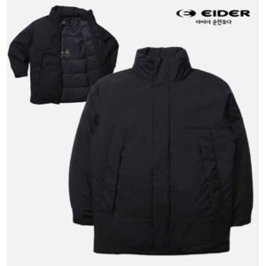 아이더 아이더(EIDER) 이월상품 남성 겨울 씬다운충전 오버핏 반코트기장 자석지퍼가림막 생활방수 방풍 경량소재 등산 캐쥬얼 스포츠 중량 구스다운 자켓 DMW21585 GRAMDOWN (그램다운) 미들 Z1