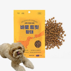 설채현 강아지 훈련용 간식 드룰린 황태 바로 트릿 130g 강아지육포, 바로트릿 황태 130g, 1개