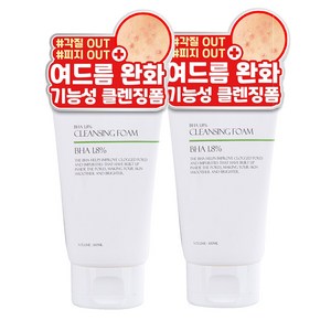 퓨어케이 바하 1.8% 약알칼리성 여드름 클렌징폼 100ml 2개