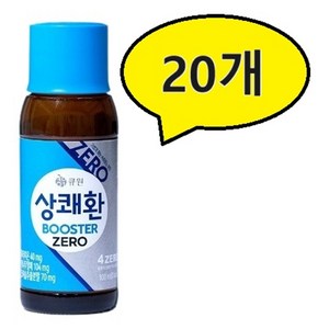 상쾌환 부스터 ZERO 숙취해소 음료, 100ml, 20개