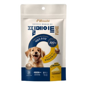 필메이트볼 강아지 투약보조제 반려견 유산균 투약보조 글루텐프리, 1팩, 28g, 치즈맛