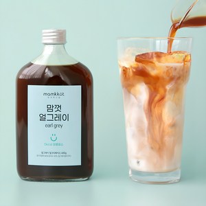 맘껏푸드랩 제로슈가 얼그레이 밀크티 베이스 400g, 1개입, 1개