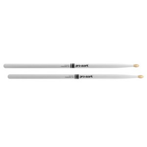 Promark 프로마크 5A 드럼스틱 화이트 (Classic Forward 5A Painted White TX5AW-WHITE), 1개