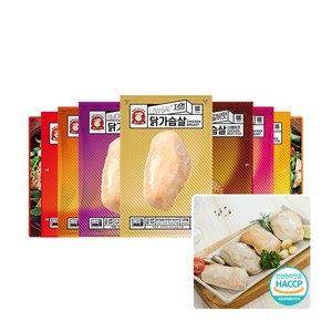 [바로드숑]해동없이 바로먹는 실온 보관 특허 닭가슴살 9종 20팩 골라담기, 아침 큐브 청양맛(100g x 20팩), 100g