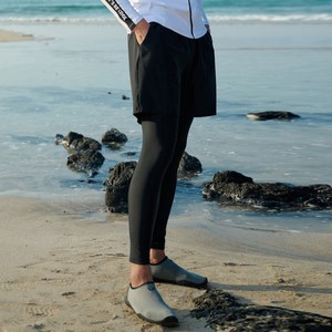 위크나인 남성용 다크 레깅스, 블랙