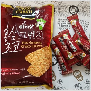 홍삼 크런치 초코, 170g, 1개