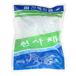 천혜식품 천사채(대), 3개, 1kg