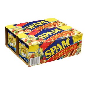 Spam Less Sodium 스팸 레스 소듐 12oz(340g) 8개입, 340g, 8개