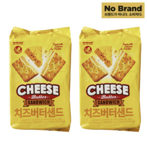 노브랜드 치즈 버터 샌드 190그램, 190g, 2개