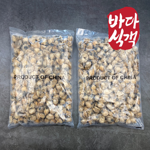 1+1 바다식객 가리비살(자숙) 1kg, 1개