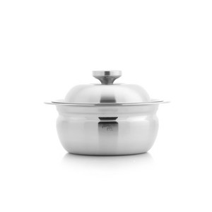 크로벨 애플팟 인덕션 스텐 통5중 양수냄비, 14cm