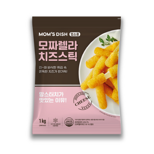 맘스터치 맘스디쉬 모짜렐라 치즈스틱 1kg, 10개