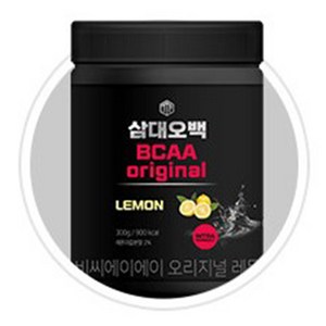 삼대오백 BCAA 아미노산 헬스부스터 운동전부스터 망고 300g, 레몬 A01223, 1개