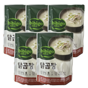 cj 비비고 닭곰탕 (500g), 500g, 5개