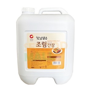 청정원 햇살담은 자연숙성 조림간장 15L, 1개