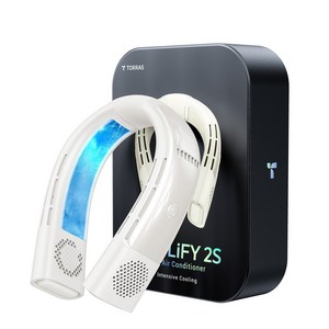 토라스 쿨리파이 2S 2023년형 넥히터 목선풍기 5000mAh, 화이트