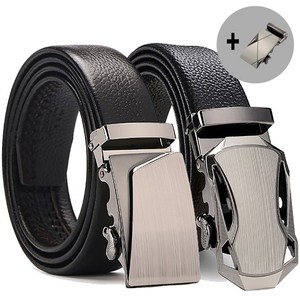 리피에노스 남자 자동벨트 2개 (버클 추가 증정) 정장 캐주얼