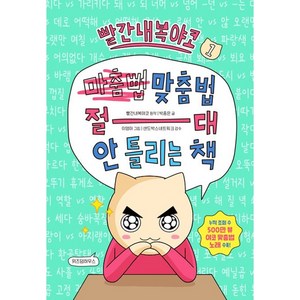 빨간내복야코 맞춤법 절대 안 틀리는 책 1권 빠른배송/사은품증정