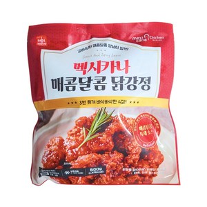 멕시카나 매콤달콤 닭강정 500g x 7팩, 7개