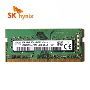 부품 SK hynix DDR4 am 8GB 1Rx8 PC4-2400T-SA1-11 2400MHz 노트북 메모리, [01] 8GB 2400T, 1개