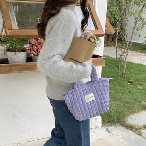 론조모니 몽글몽글 구름 토트백
