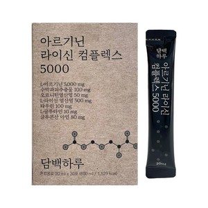 담백하루 아르기닌 라이신 컴플렉스 5000 30p, 600ml, 1개, 1개