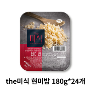 더미식 현미밥, 180g, 24개