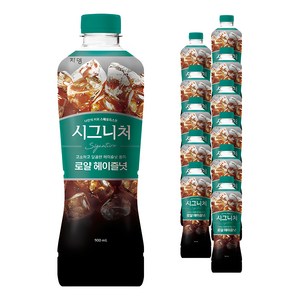 시그니처 쟈뎅 로얄 헤이즐넛, 900ml, 12개