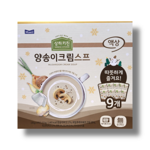 코스트코 상하키친 양송이 크림 스프 150g x 9개, 1.35kg, 1개