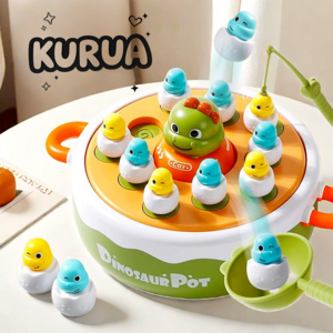 KURUA 공룡 장난감 어린이날선물 KC인증 장난감 세트 다기능 혼자서도잘놀아!, 그린+다기능, 1개