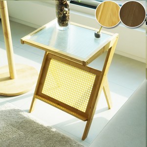 루이자몰 대나무 원목 협탁 사이드테이블, 원목색