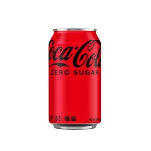 코크제로 코카콜라 제로 캔, 355ml, 24개