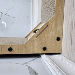 PETCA 우드 DIY 고양이 수직 스크래쳐 소파 장난감 대형, 1개