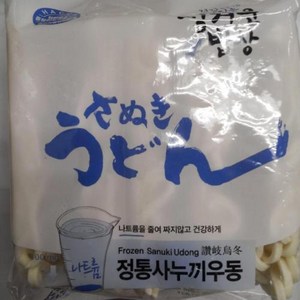 싱거운밥상정통사누끼우동면(냉동) 동성 230gx5eax8pk, 230g, 40개