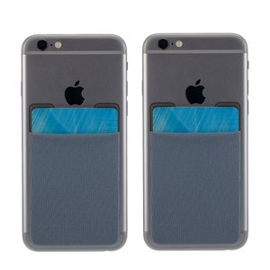 신지모루 파스텔 멀티 스마트 파우치, Blue grey, 2개입